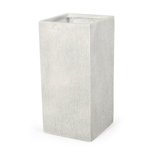 Severino Outdoor Cast Stone Planter