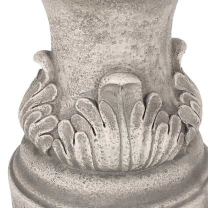 Hyland Outdoor 4 Spout Fountain, Light Brown