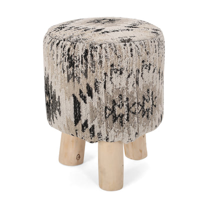 Kayelee Handcrafted Boho Jacquard Stool