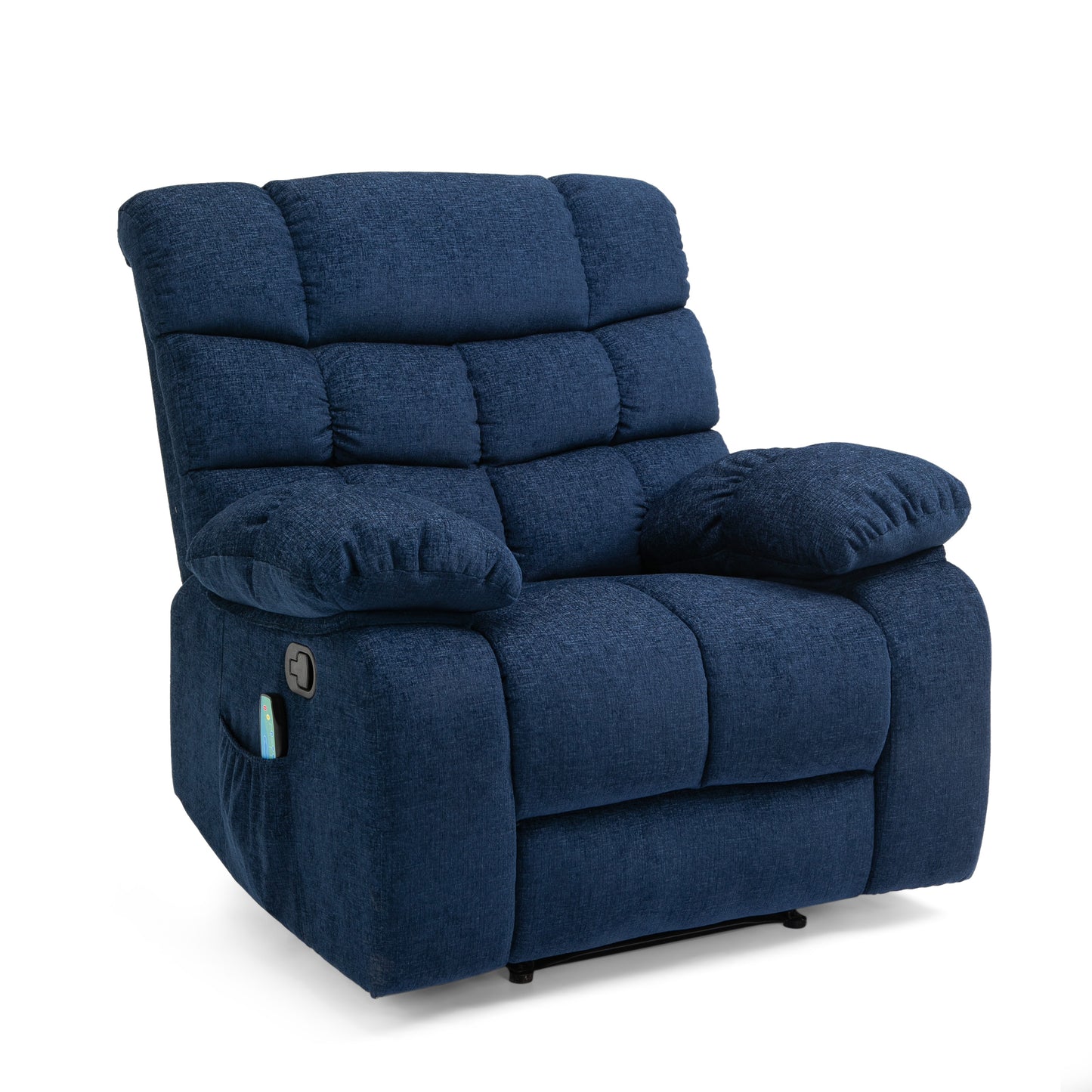 Conyers Contemporary Pillow Tufted Massage Recliner