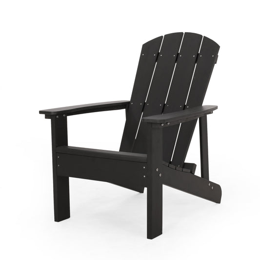 Anastasija Outdoor Faux Wood Adirondack Chair