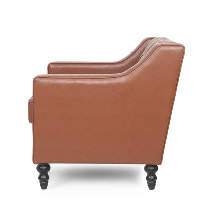 Bluewater Contemporary Tufted Club Chair