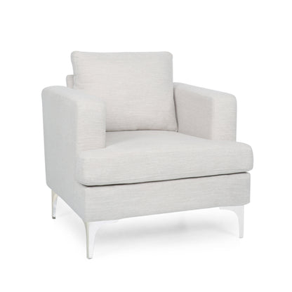 Vue Modern Fabric Upholstered Club Chair
