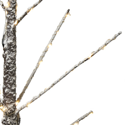 Graycelynn 4-foot Pre-Lit 228 Warm White LED Artificial Christmas Twig Tree