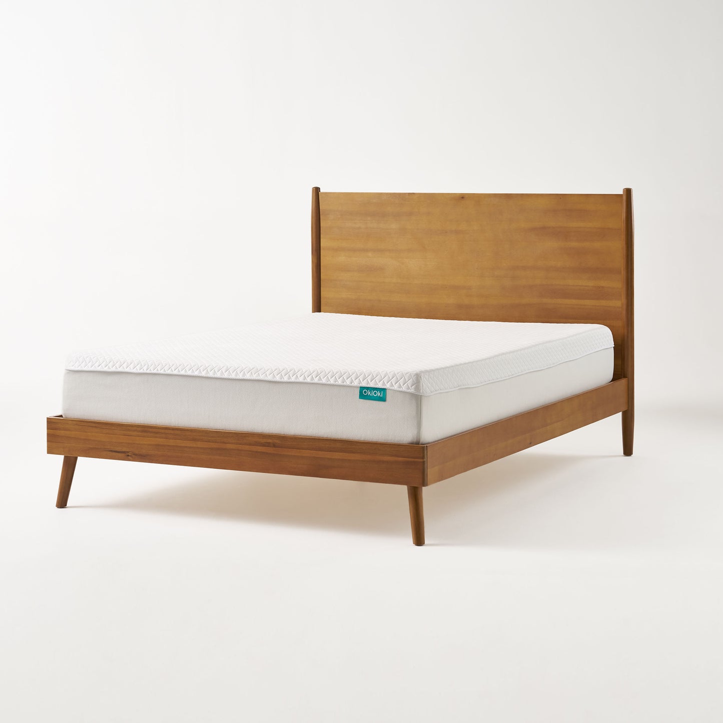 OkiOki Mid-Century Collection Bed, Queen