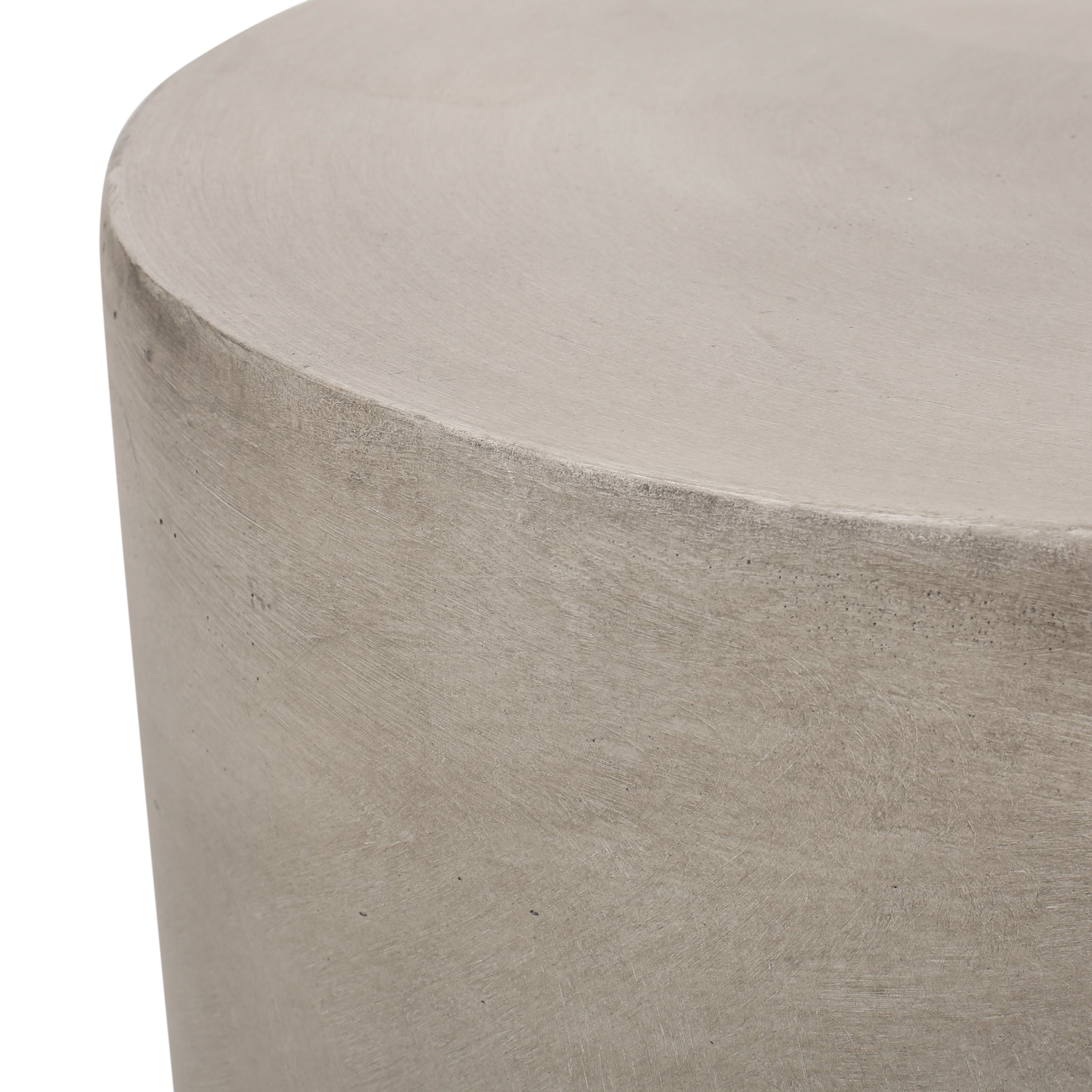 Mekai Outdoor Lightweight Concrete Side Table – GDFStudio