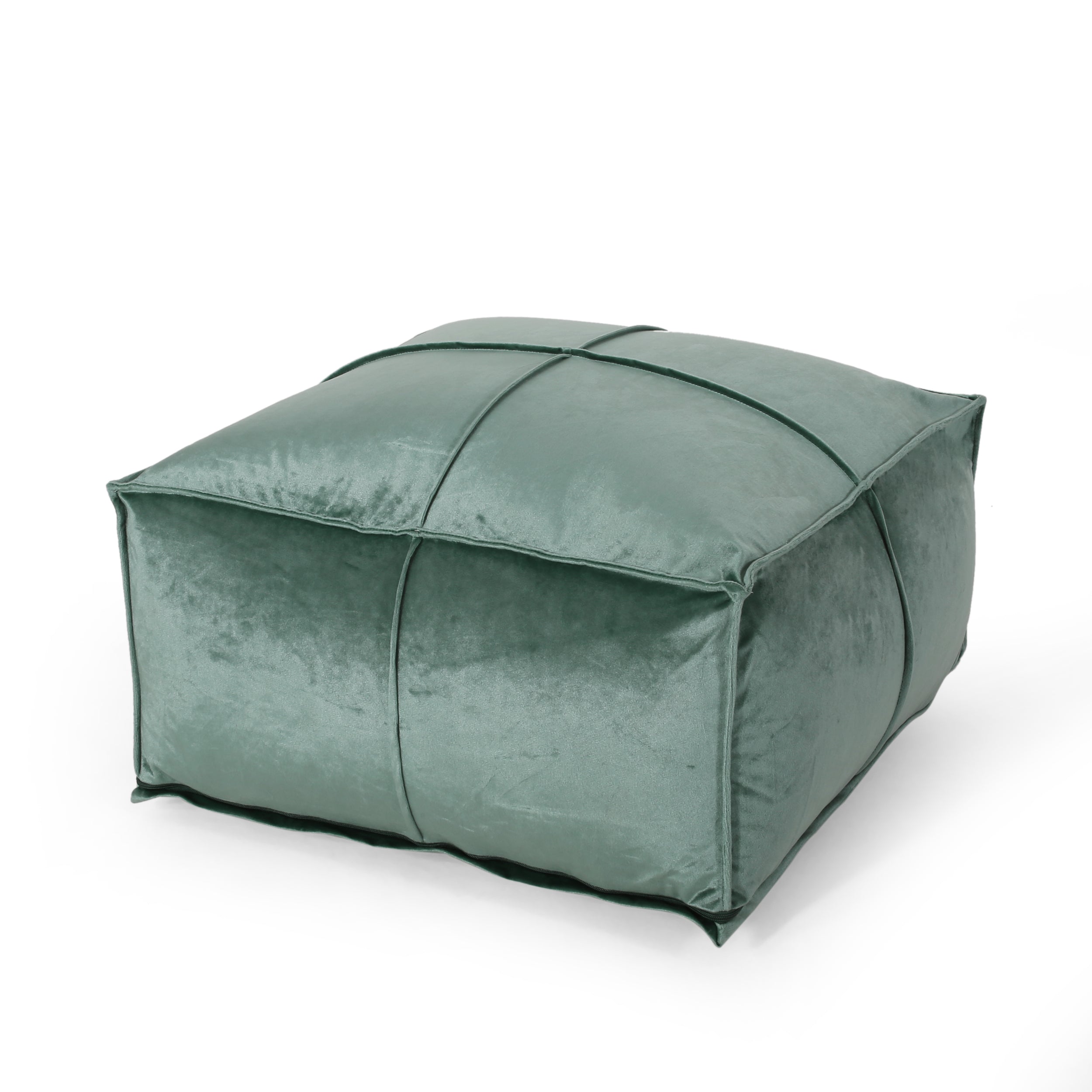 Square bean best sale bag ottoman