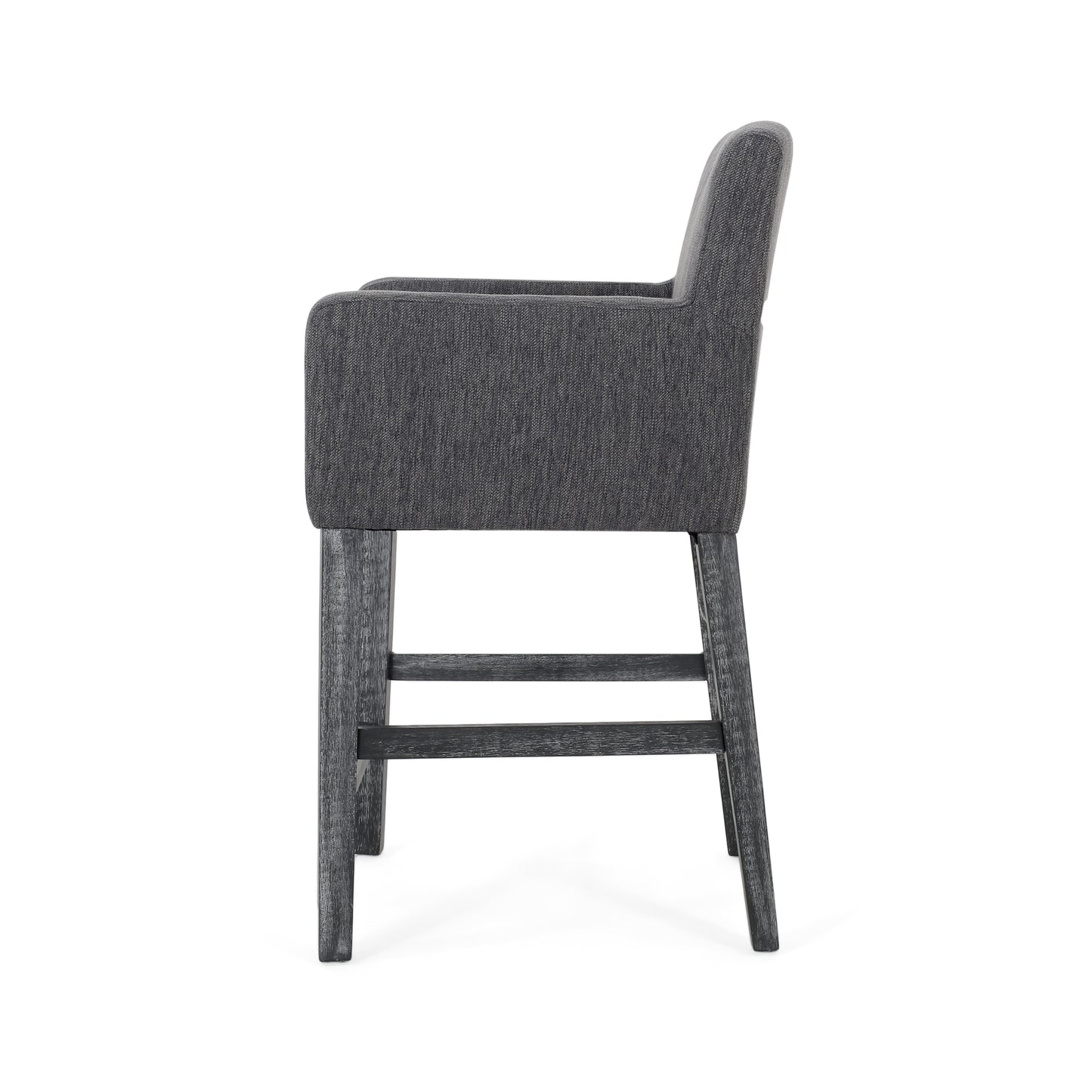 Chaparral Contemporary Fabric Upholstered Wood 26 inch Counter Stool