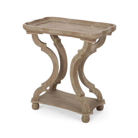 Andrew French Country Accent Table with Rectangular Top