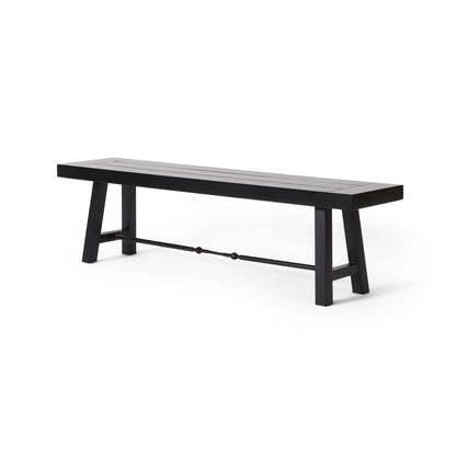 Rosario Outdoor Acacia Wood Bench