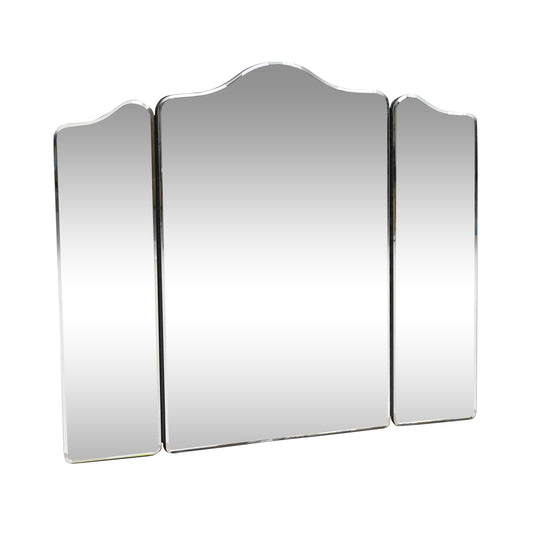 Terry Modern Glam Foldable 3-Panel Vanity Mirror