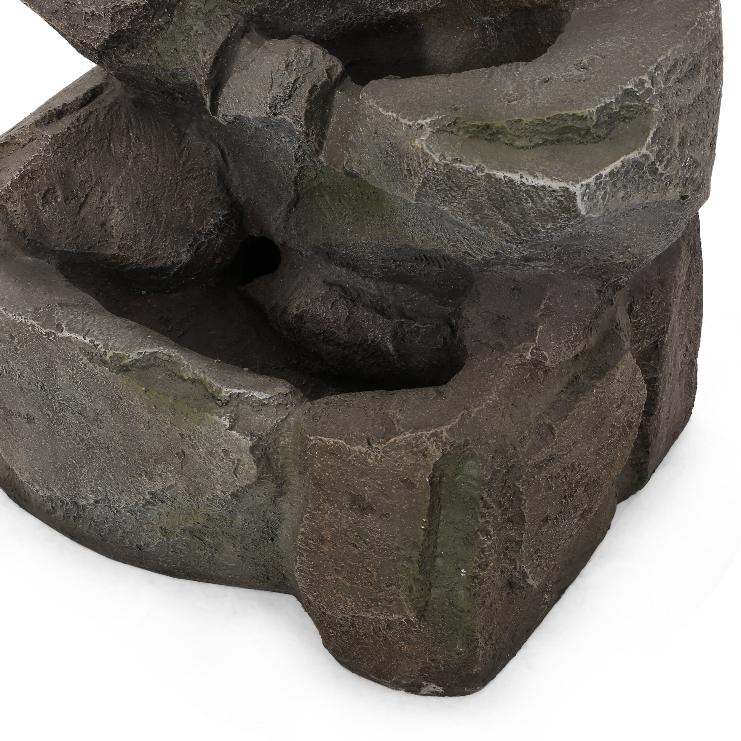 Trion Outdoor 4 Tier Rock Fountain – GDFStudio