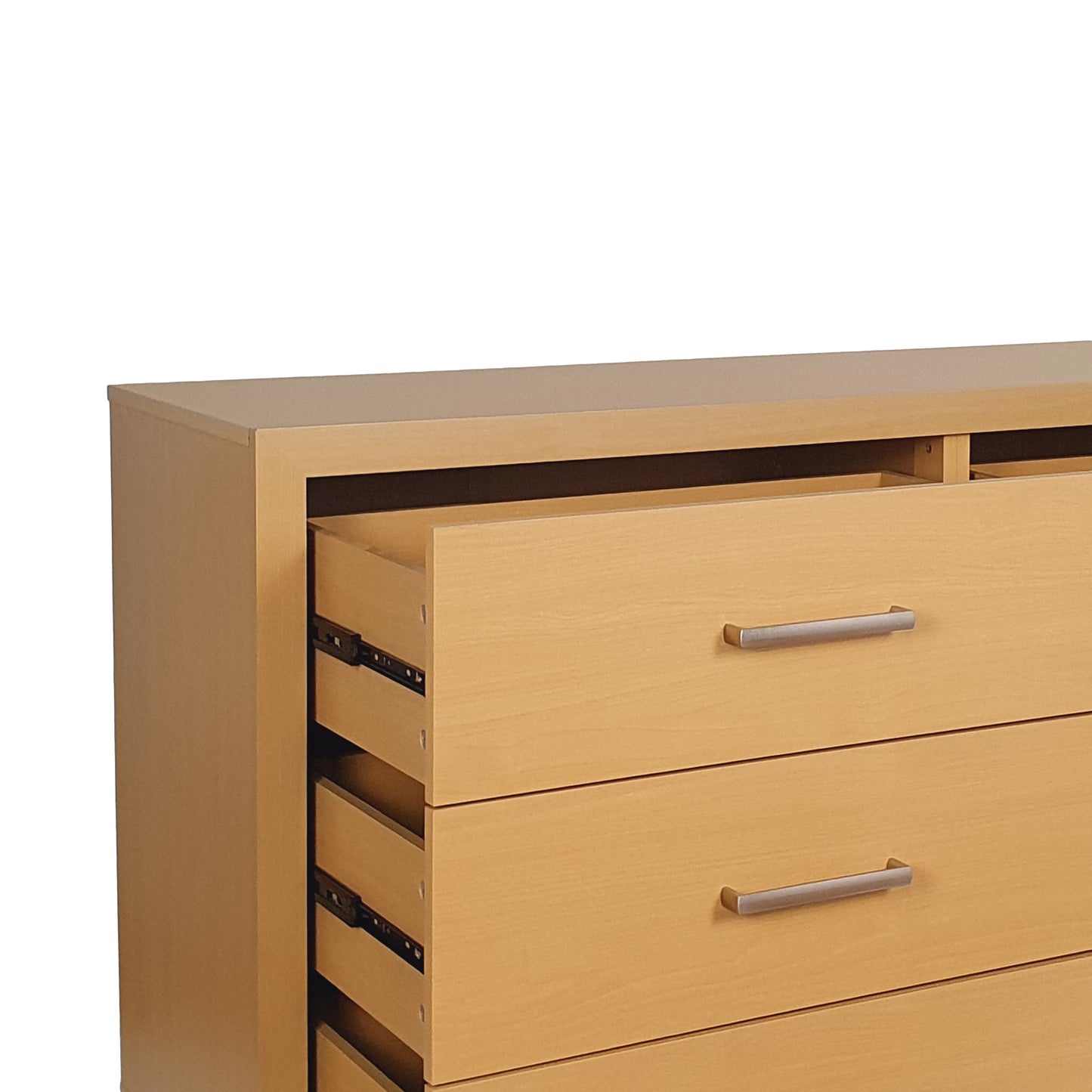 Borah Contemporary Faux Wood 6 Drawer Double Dresser