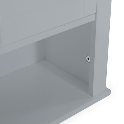 Meader Modern Wall-Mounted Bathroom Storage Cabinet