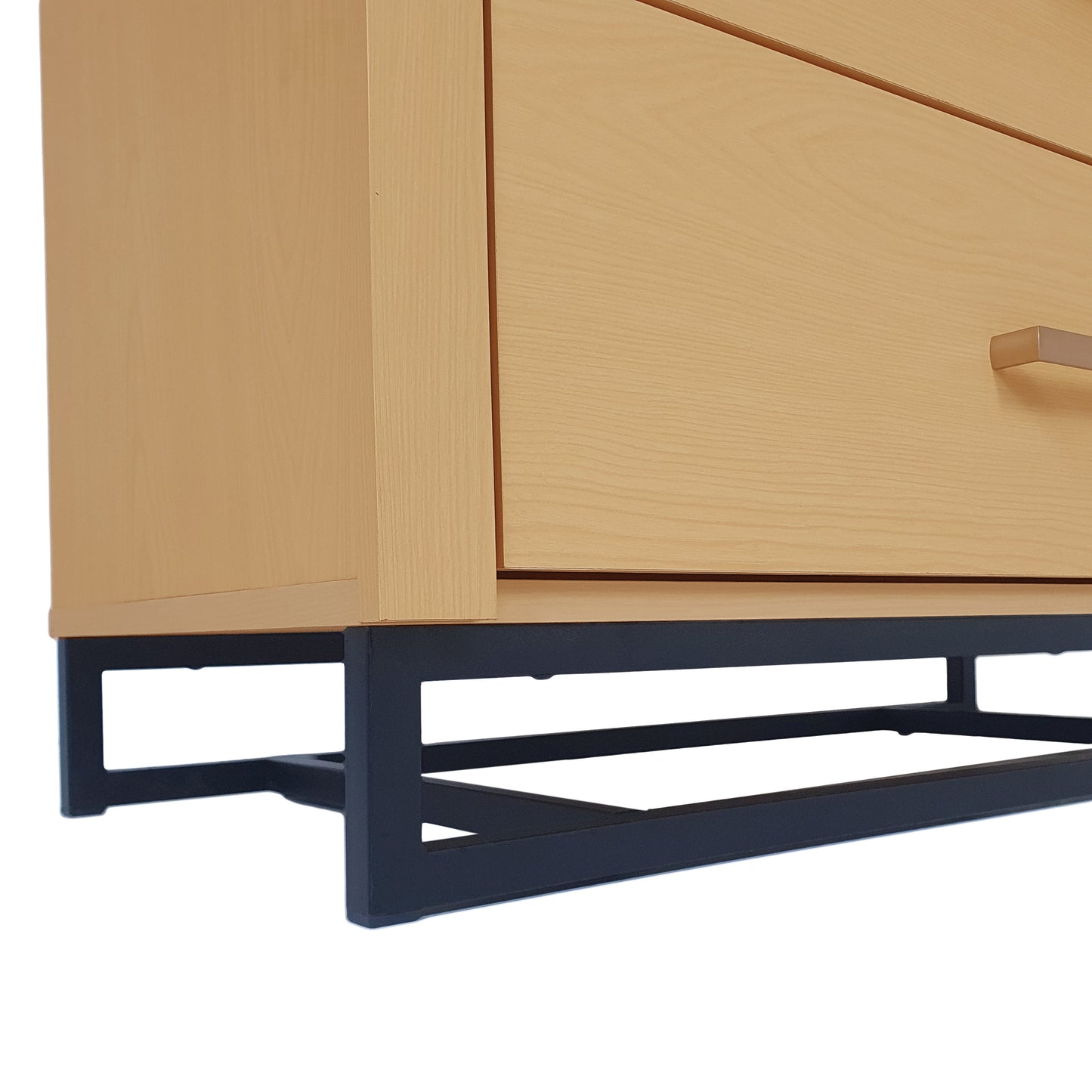 Borah Contemporary Faux Wood 5 Drawer Dresser