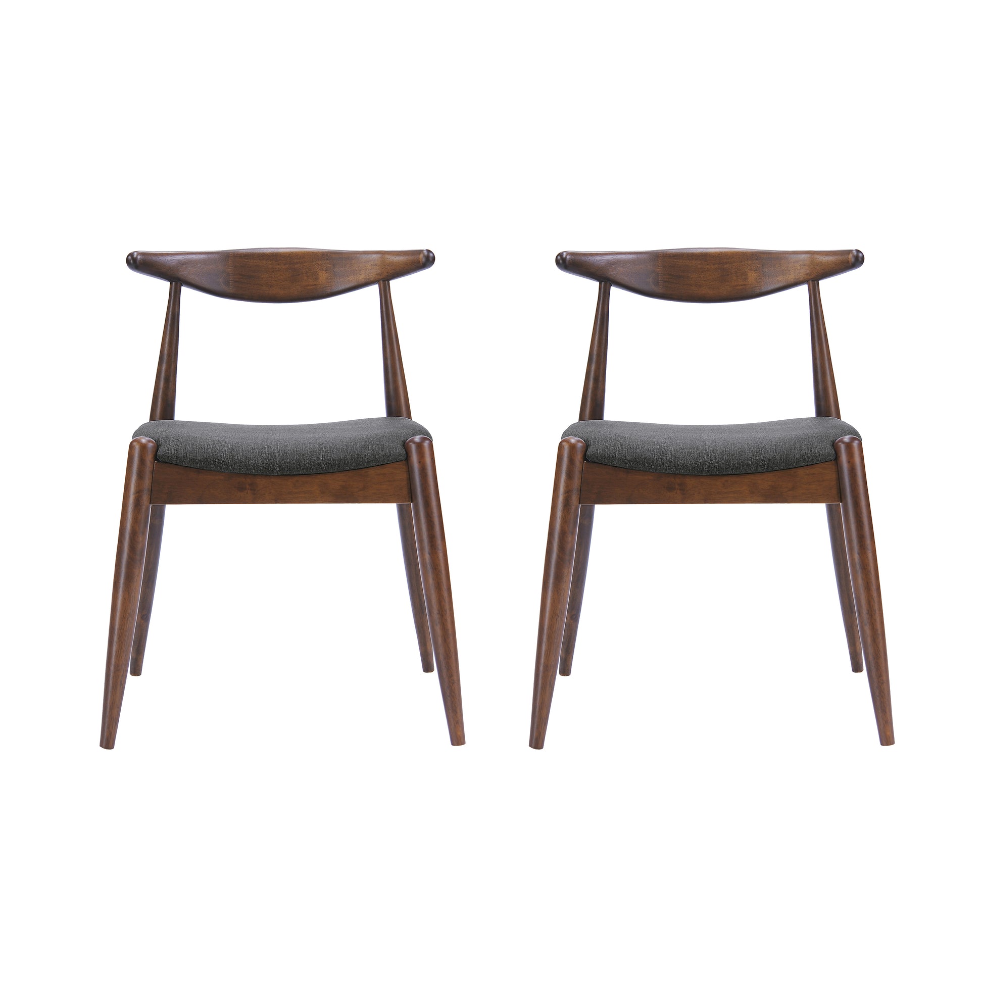 Sandra Mid Century Modern Dining Chairs (Set of 2) – GDFStudio