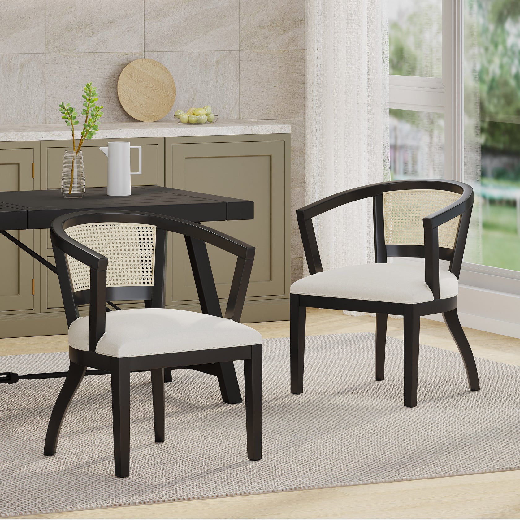 Chester Cane And Wood Dining Chair