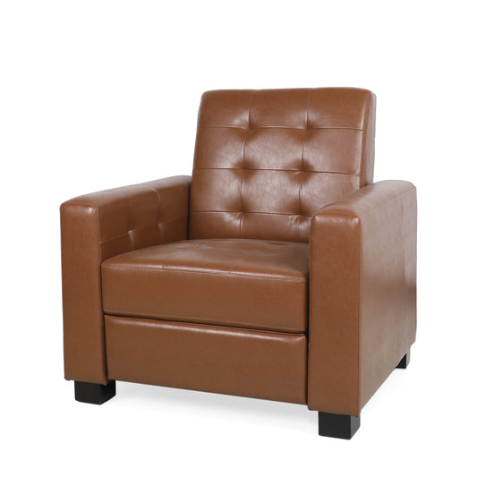 Langseth Contemporary Tufted Pushback Recliner