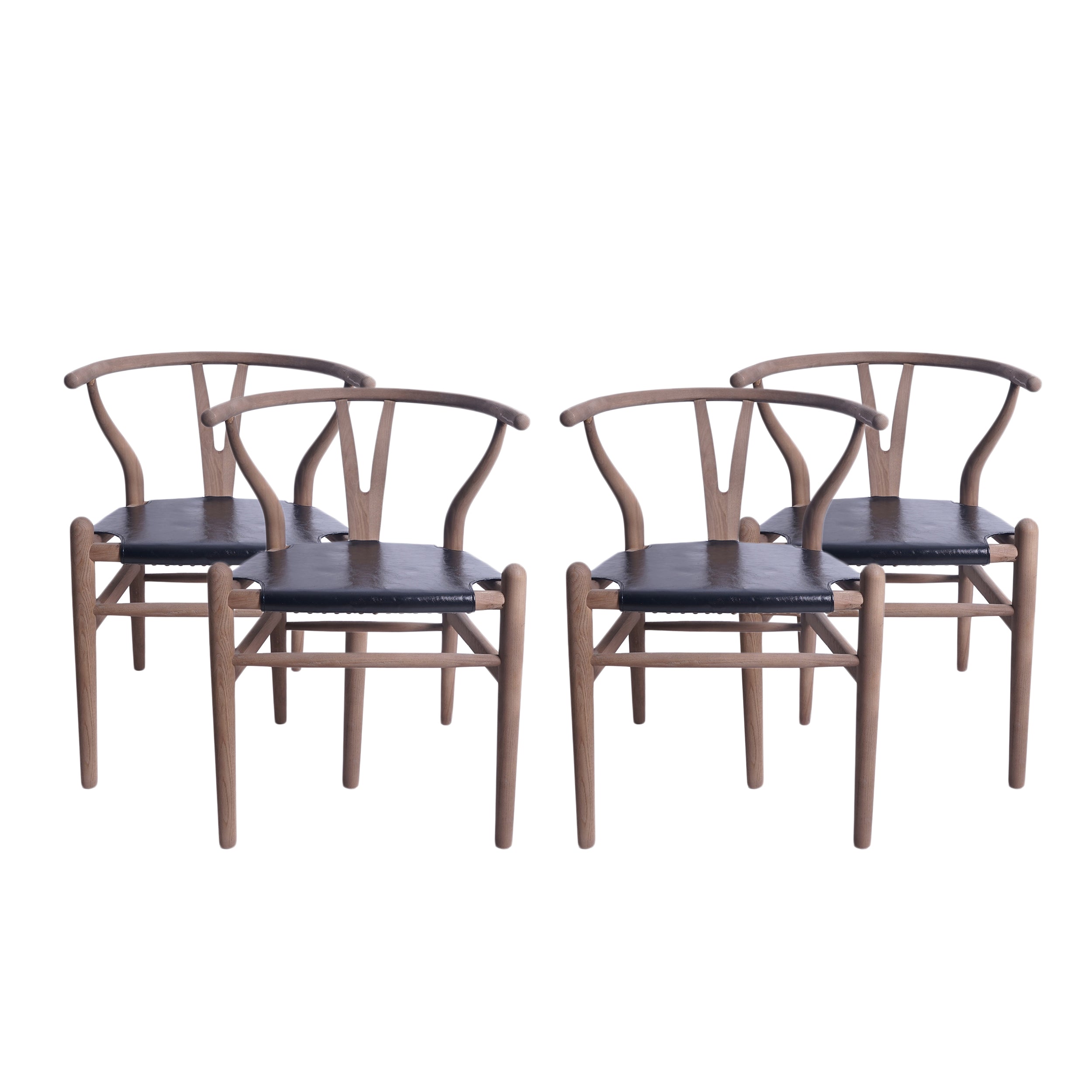 Boho dining chairs set best sale of 4