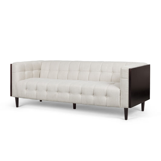 Croton Contemporary Tufted 3 Seater Sofa
