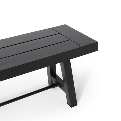 Rosario Outdoor Acacia Wood Bench