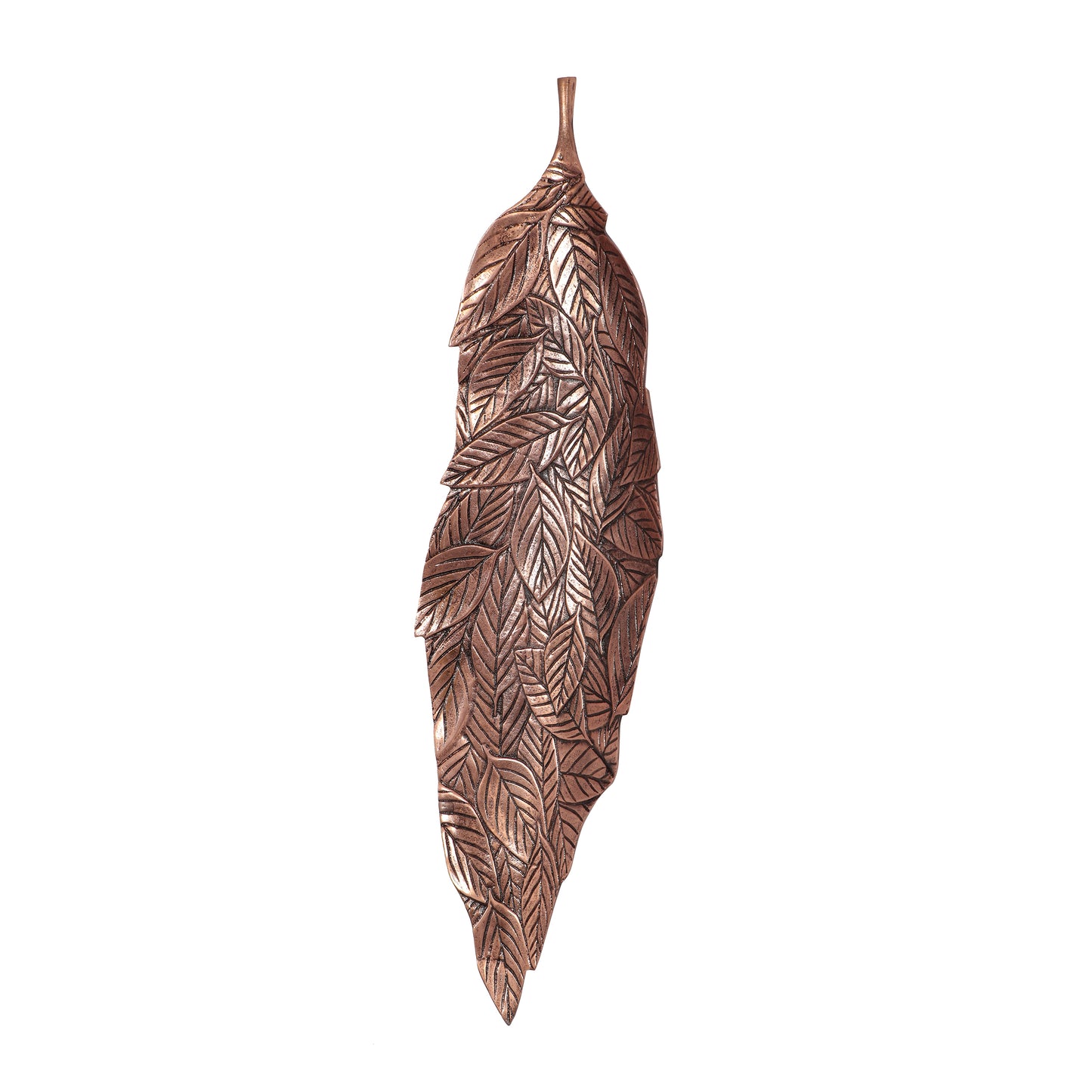 Ailey Handcrafted Aluminum Leaf Wall Decor