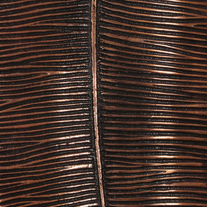 Cordele Handcrafted Aluminum Medium Leaf Wall Decor