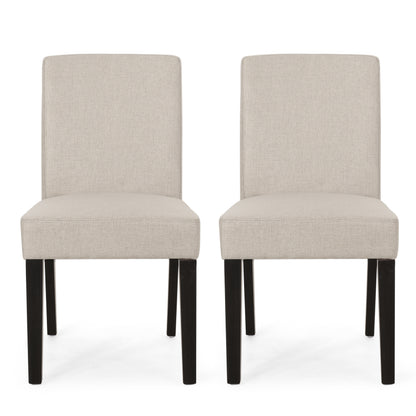 Pocatello Kuna Contemporary Upholstered Dining Chair, Set of 2