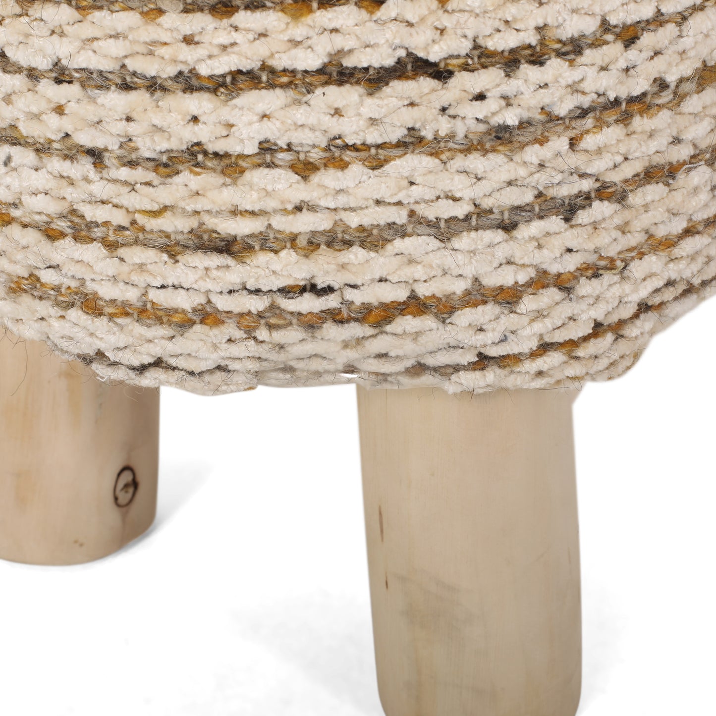 Roemello Handcrafted Boho Fabric Stool
