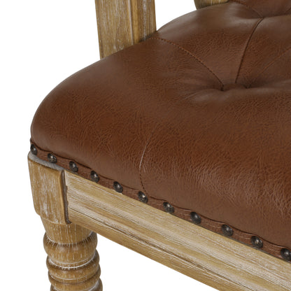 Niemi Traditional Upholstered Tufted Loveseat